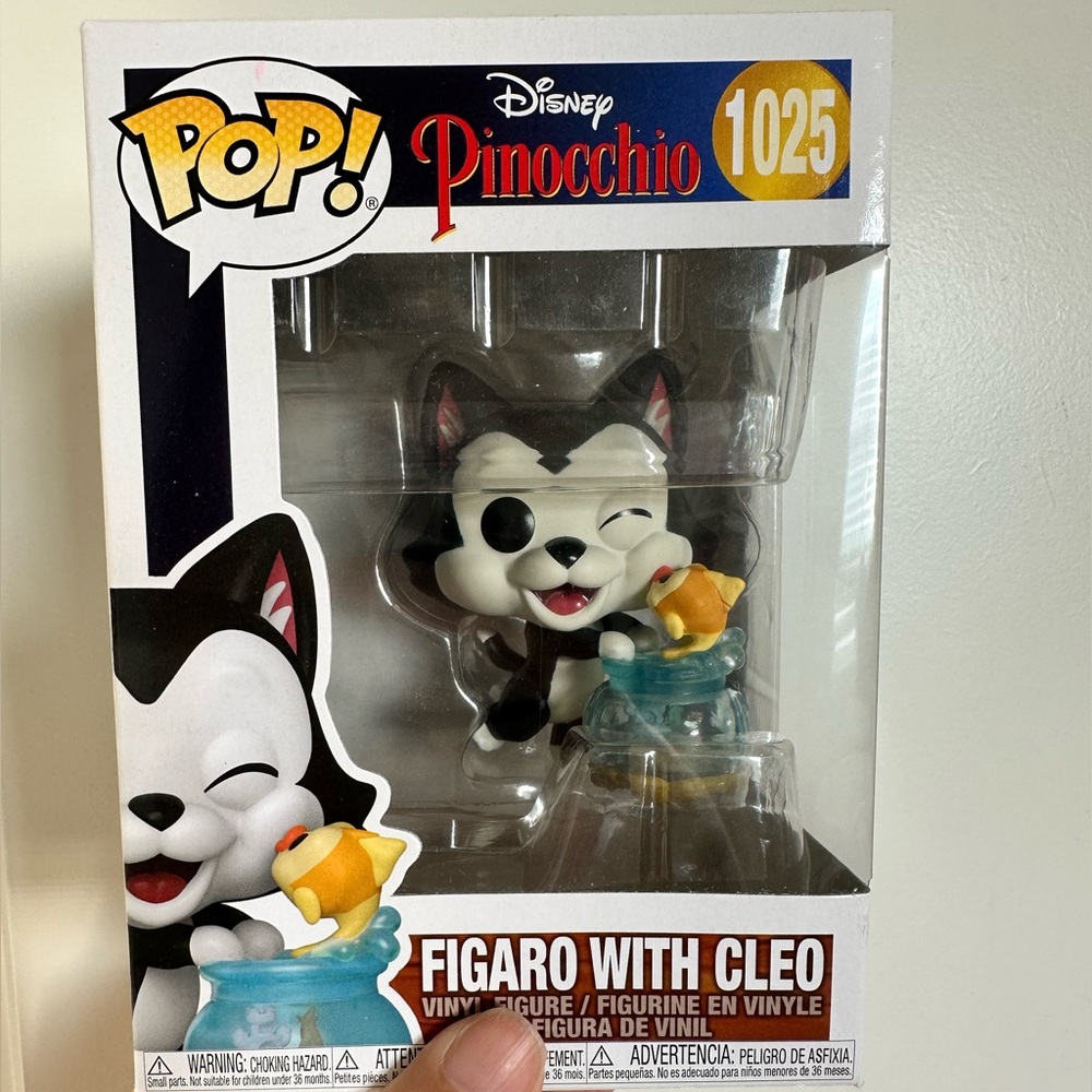 Disney Pinocchio Fígaro with Cleo
